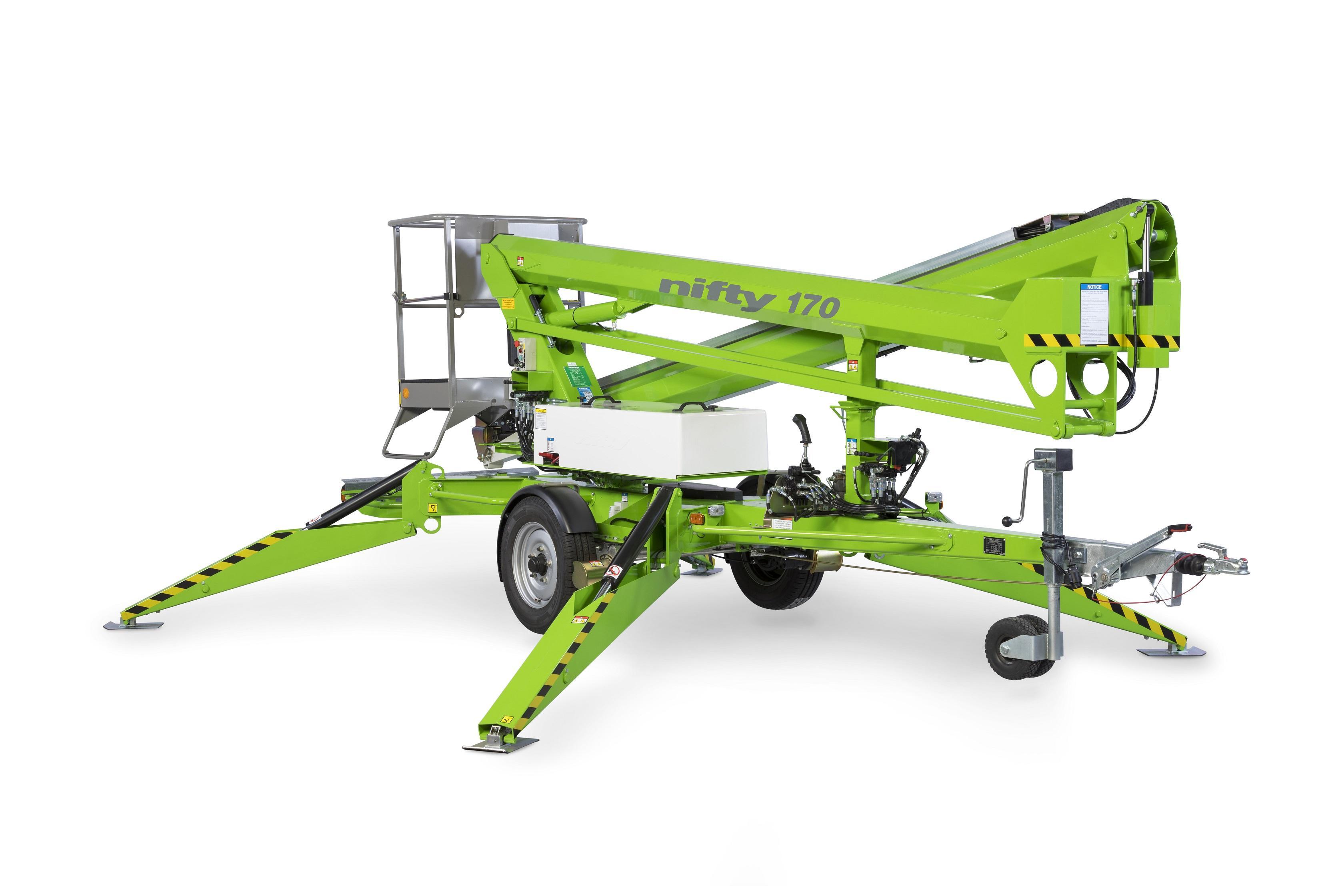 NiftyLift 170 | 17.1m Trailer Mount Access Platform