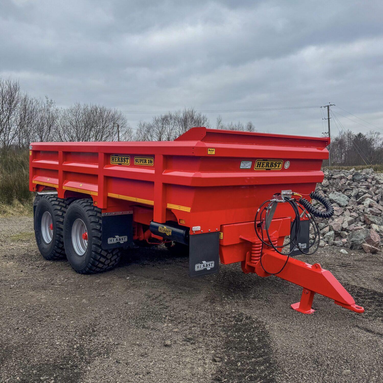 Herbst Super 16T Dump Trailer